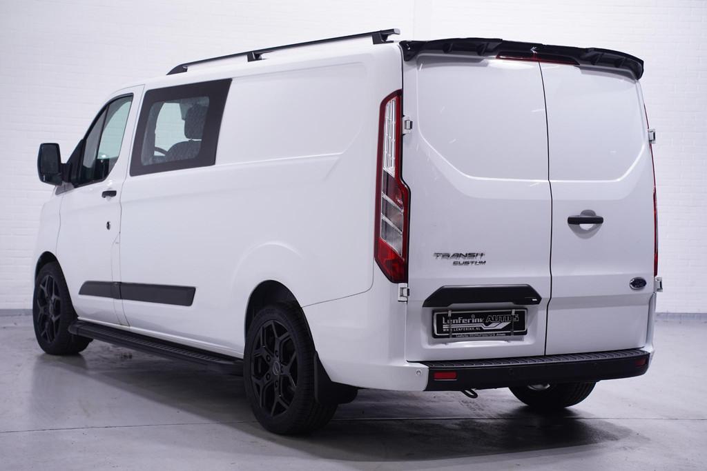 Ford Transit Custom 2.0 TDCI 130 pk Dubbel Cabine Edition 6-, Auto's, Bestelauto's, Voorwielaandrijving, Gebruikt, 4 cilinders