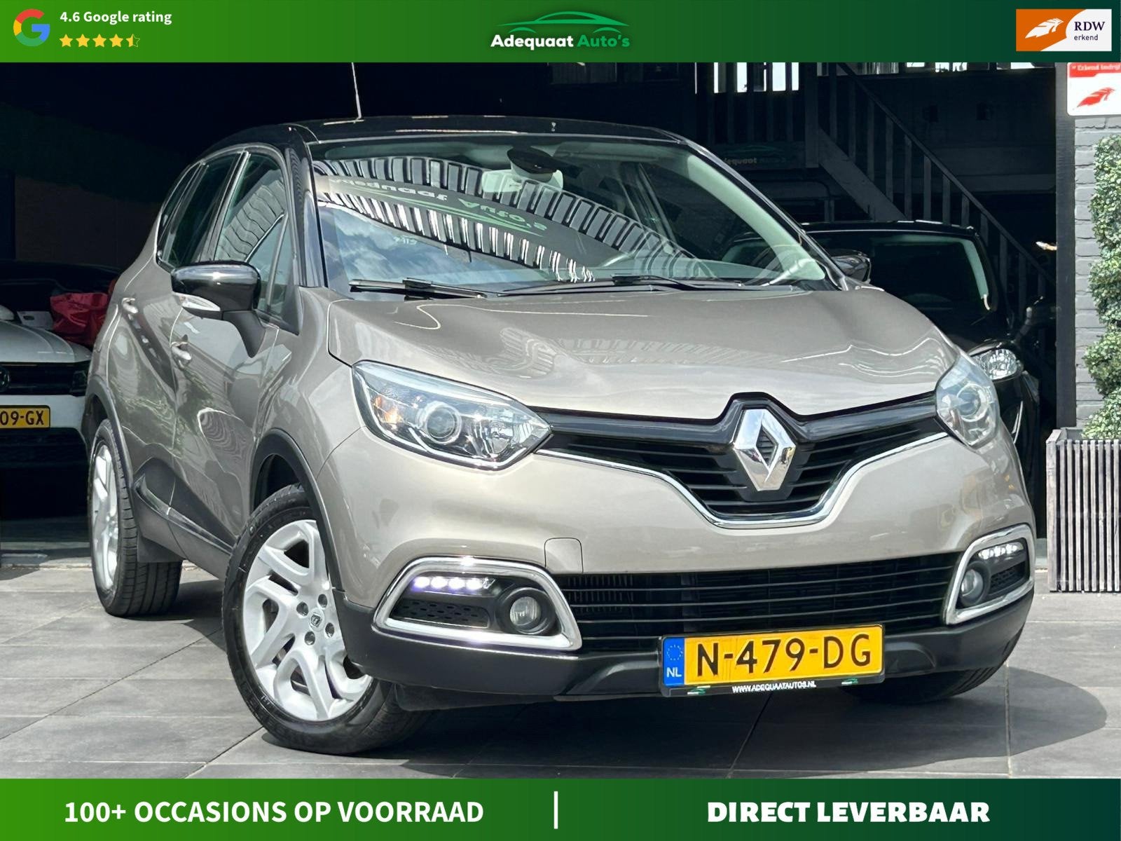 Renault Captur 1.2 TCe|Ketting VV|AUT|Trekhaak|Cruise|Camera, Euro 5, Stof, 4 cilinders, 19 km/l