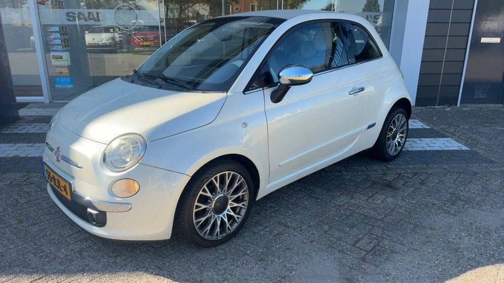 Fiat 500 1.2 Pop Xenon | Leer | Automaat (bj 2011), Auto's, 21 km/l, Euro 5, Gebruikt, 1242 cc