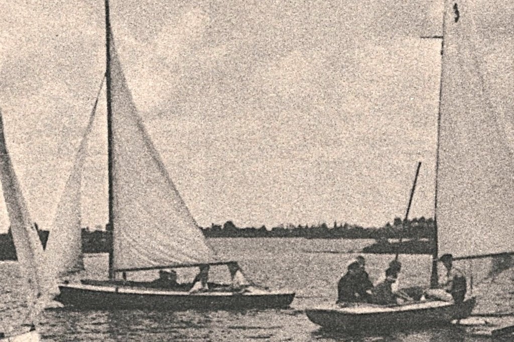 949082	Locatie onbekend	Zeilboot	Nette kaart Onbeschreven, Ophalen of Verzenden, 1920 tot 1940, Ongelopen, Noord-Brabant