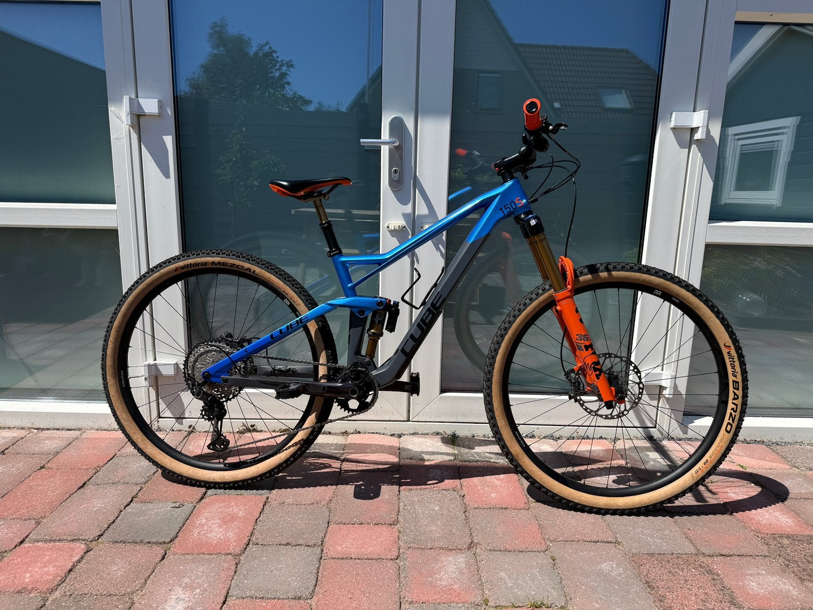 Cube Stereo SL 150 C:62 Carbon Enduro Fully – Maat M, Fietsen en Brommers, Fietsen | Mountainbikes en ATB, Gebruikt, Fully, Schijfrem