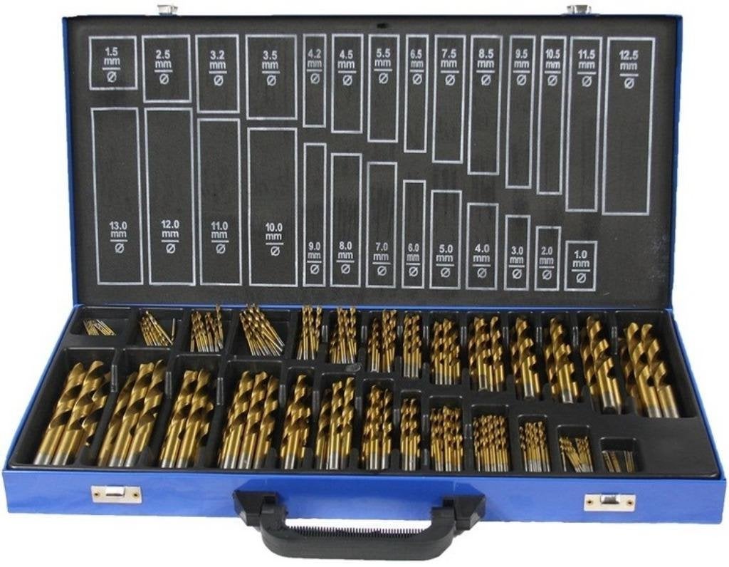 Borenset 230dlg Titanium DIN 338, -, -, Nieuw, Ophalen of Verzenden