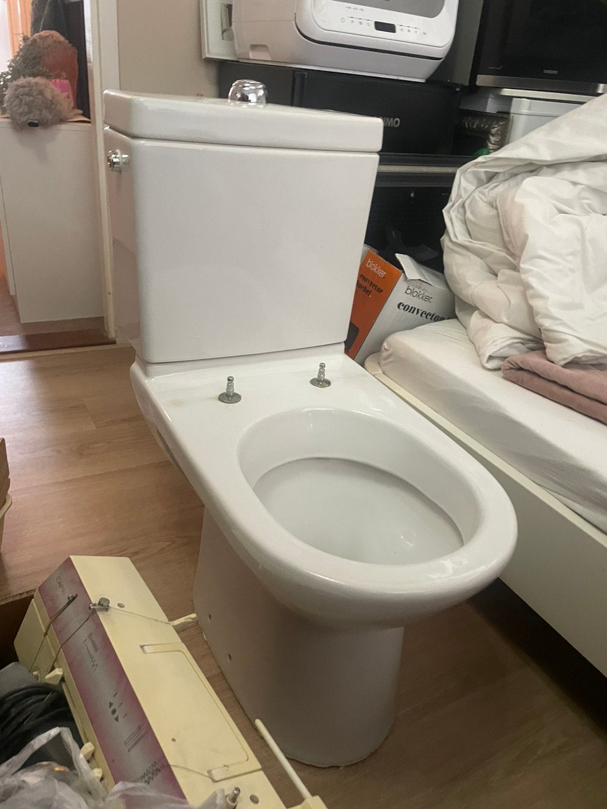 Wc pot, Ophalen of Verzenden, Zo goed als nieuw, Toilet