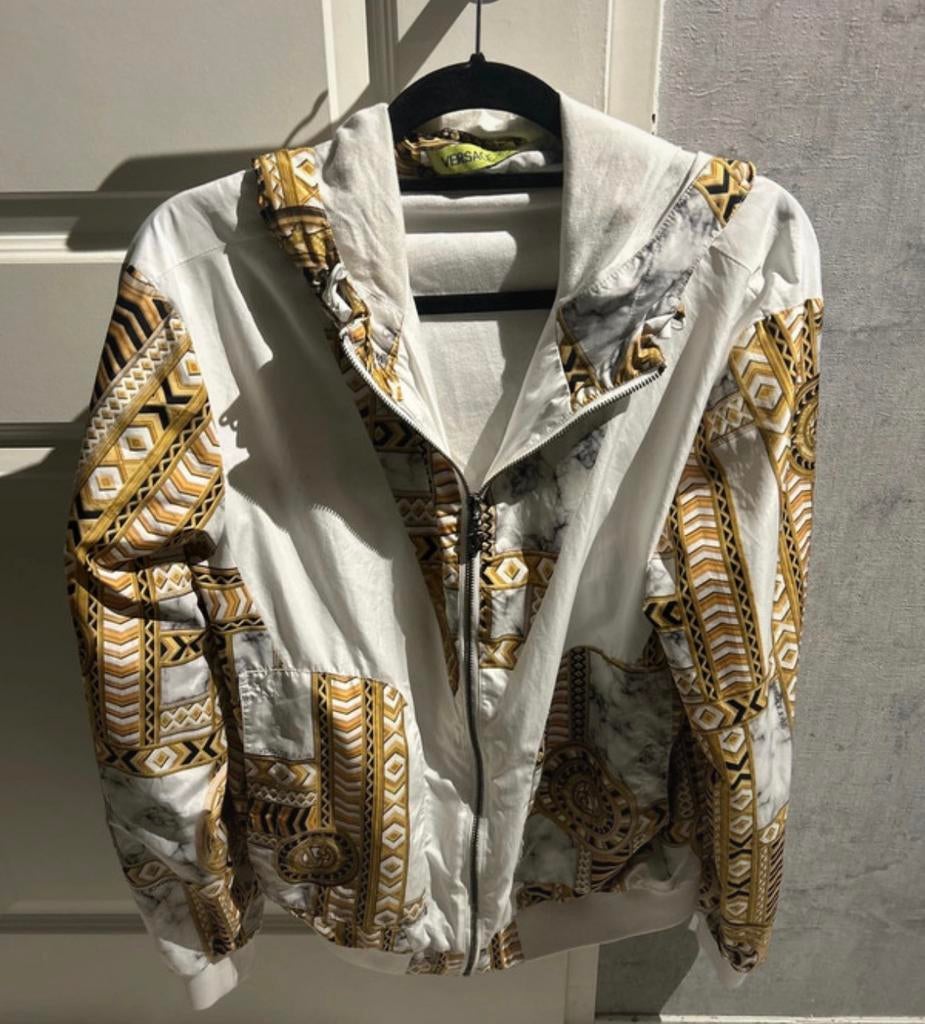Versace Jeans jasje maat m, Ophalen of Verzenden, Zo goed als nieuw, Maat 38/40 (M), Blauw