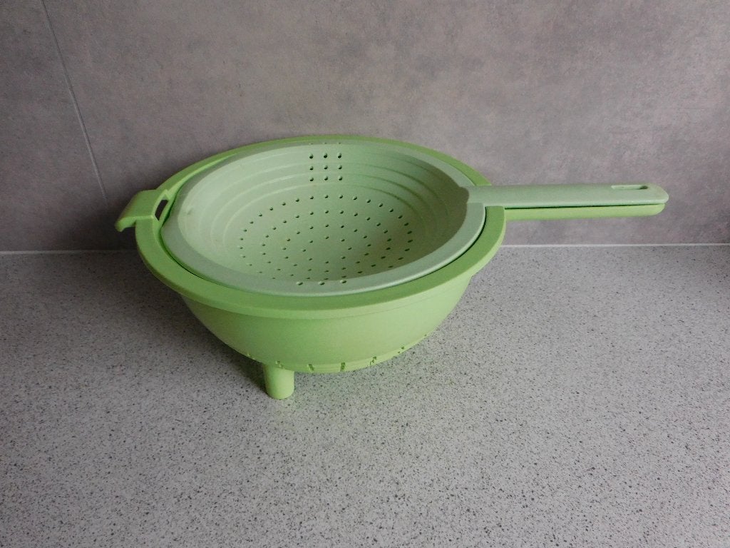 Tupperware Duo Vergiet Mint Groen, Overige typen, Ophalen of Verzenden, Zo goed als nieuw, Vaatwasserbestendig