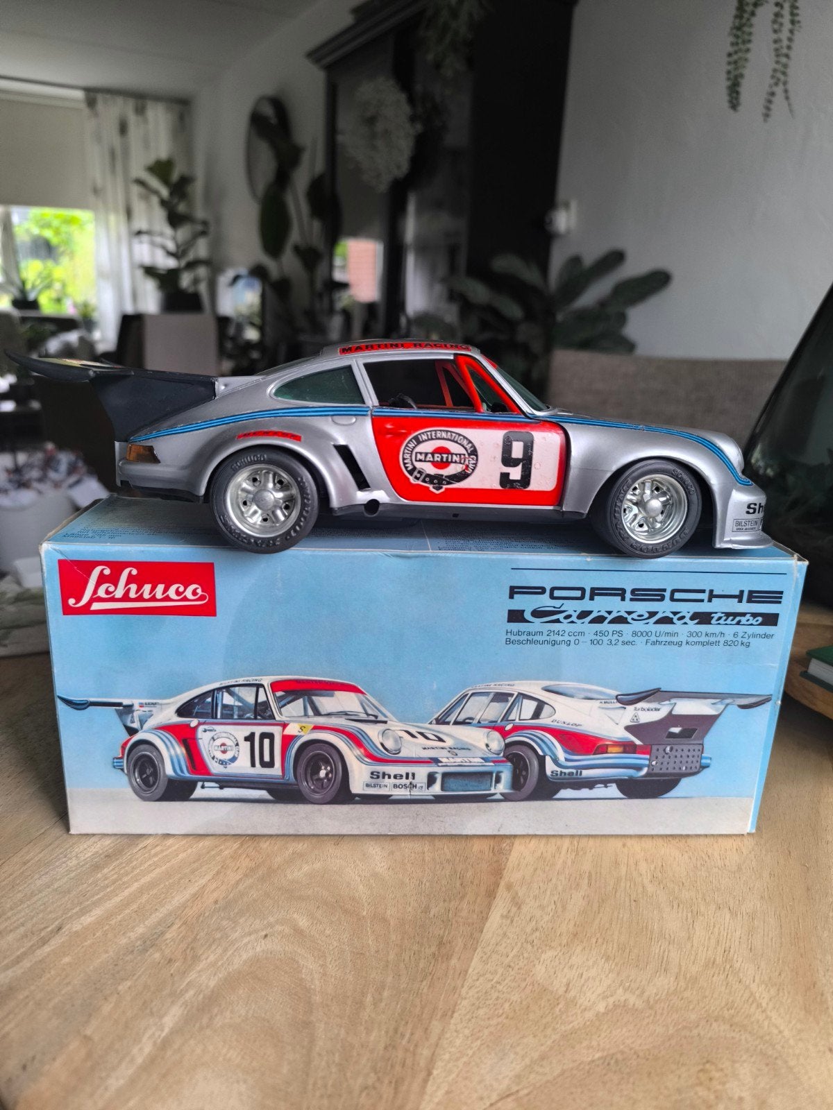 Schuco Porsche Carrera Turbo 356 181 Martini Racing, Ophalen of Verzenden, Gebruikt, Auto