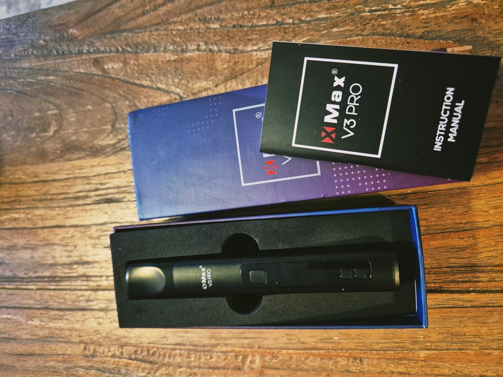 MAX V3 Pro – Portable Vaporizer – Black – zo goed als nieuw, Ophalen of Verzenden, Zo goed als nieuw