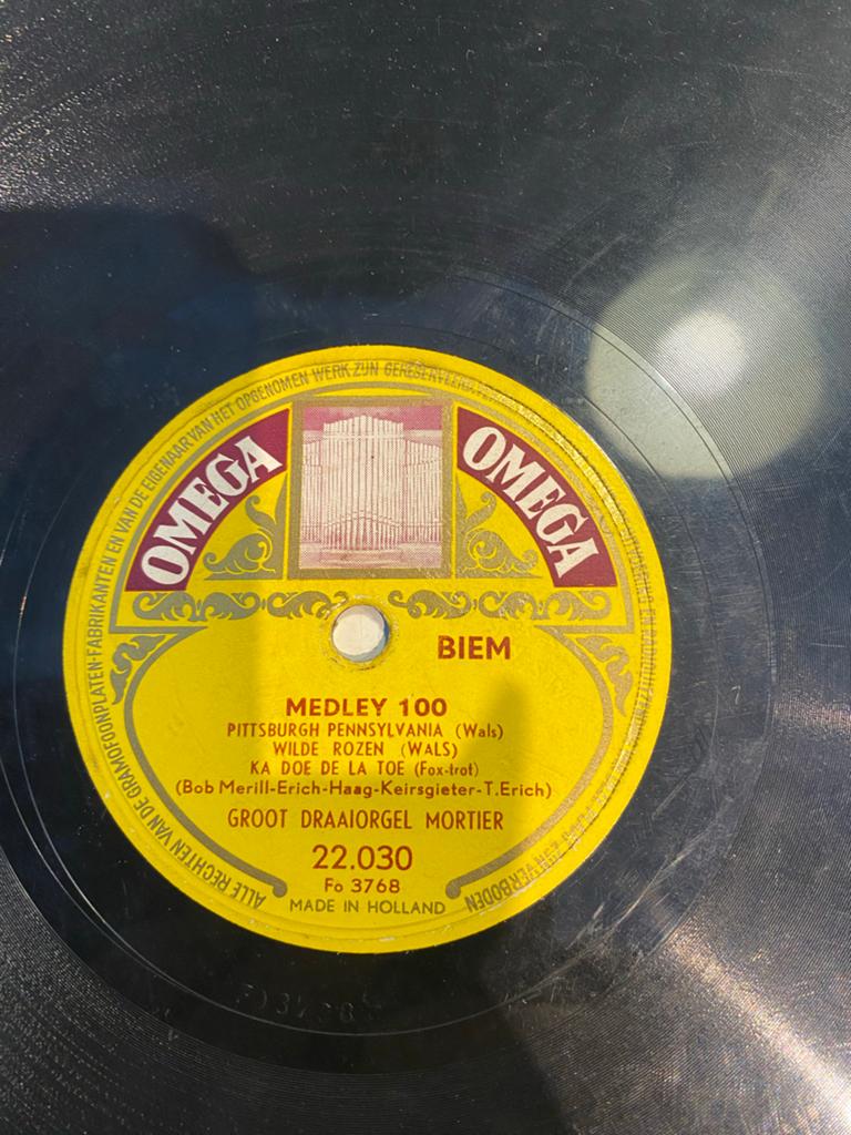 Diverse bakeliet 78 toeren platen - Omega, Verzamelen, Ophalen of Verzenden