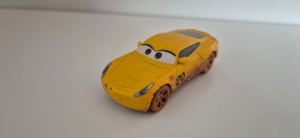 Disney Cars Cruz Ramirez mud #20, Ophalen of Verzenden, Gebruikt
