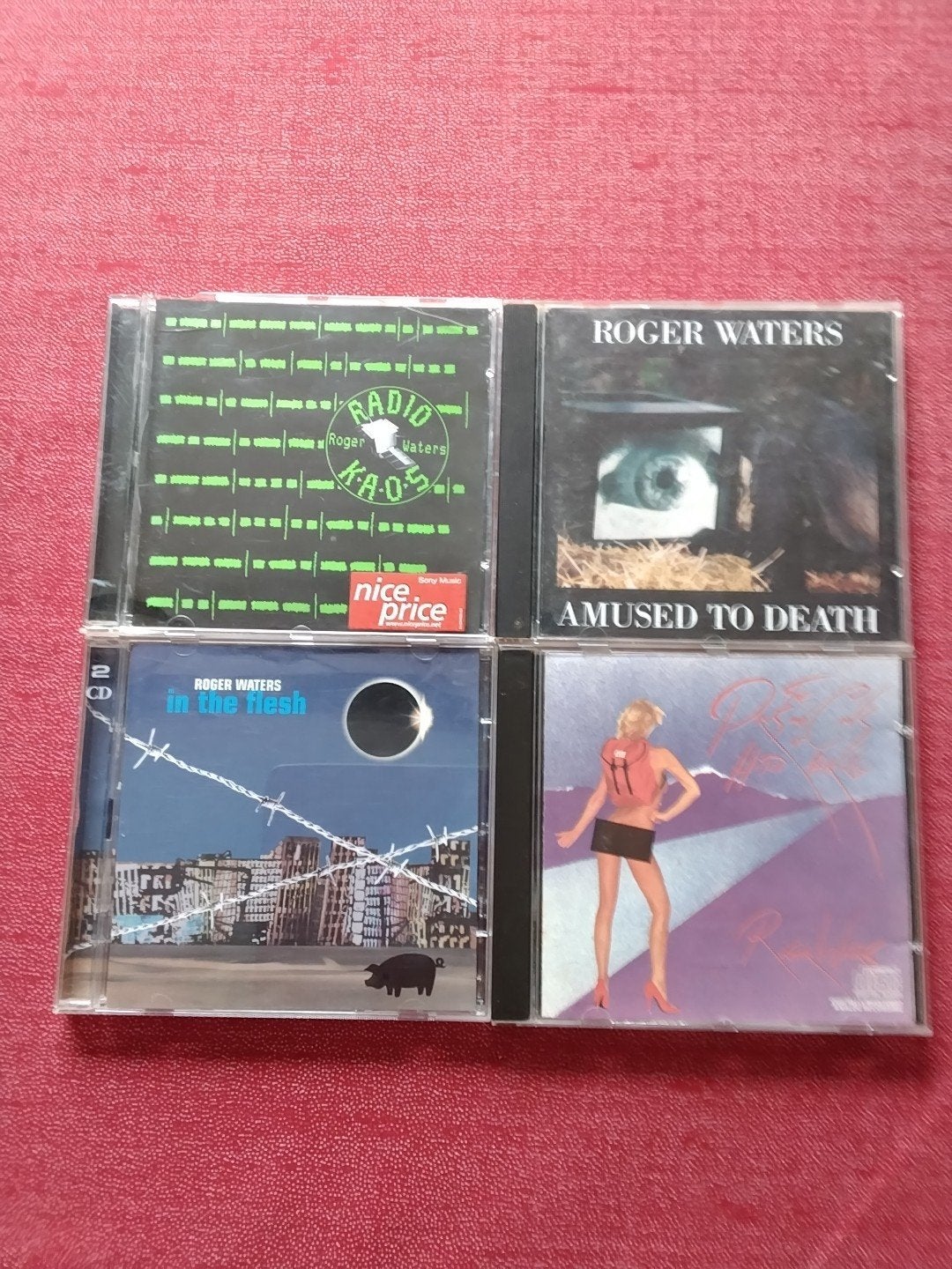 Roger Waters CD collectie: 4 albums, Cd's en Dvd's, Cd's | Rock, Gebruikt, Ophalen of Verzenden