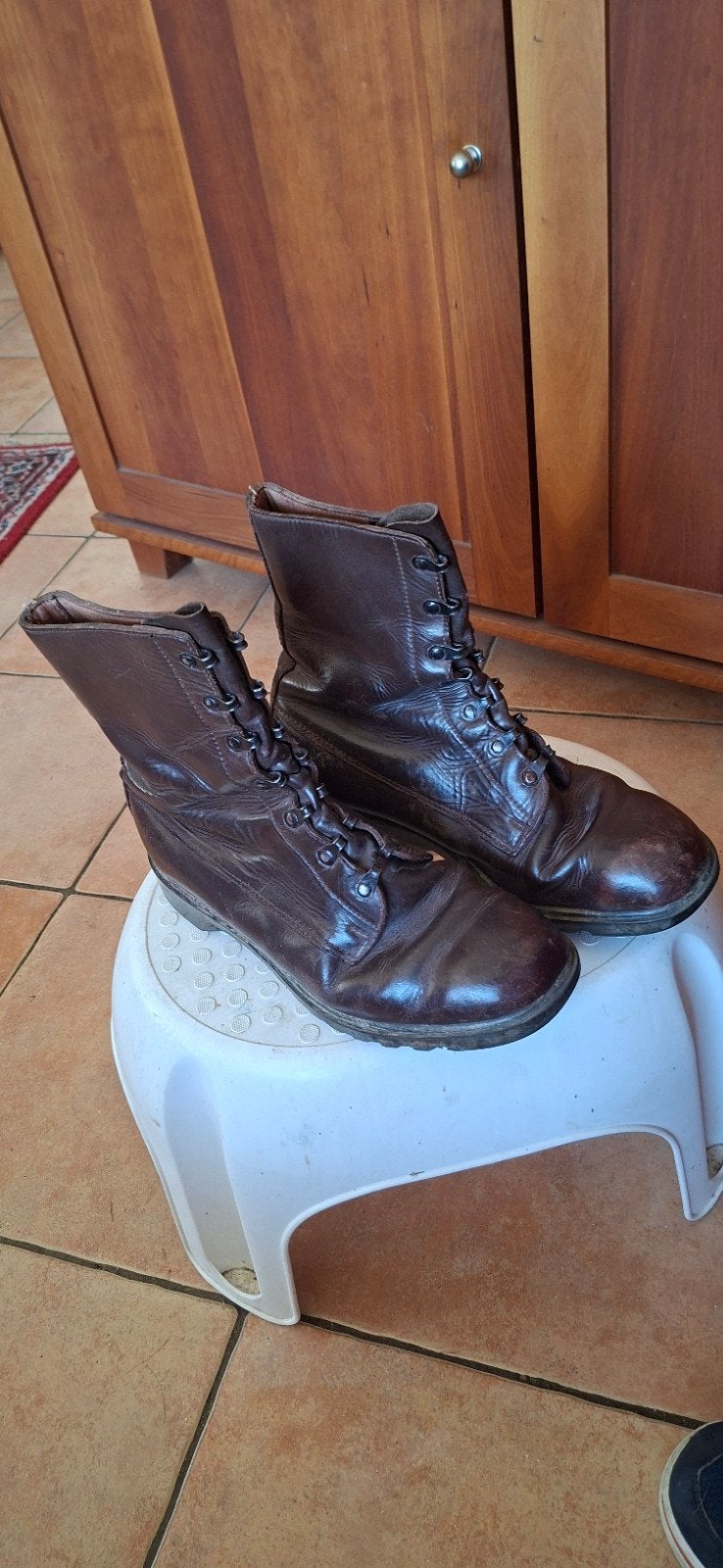 leger kistjes  mt 43 .B, Bruin, Boots, Ophalen of Verzenden, Zo goed als nieuw