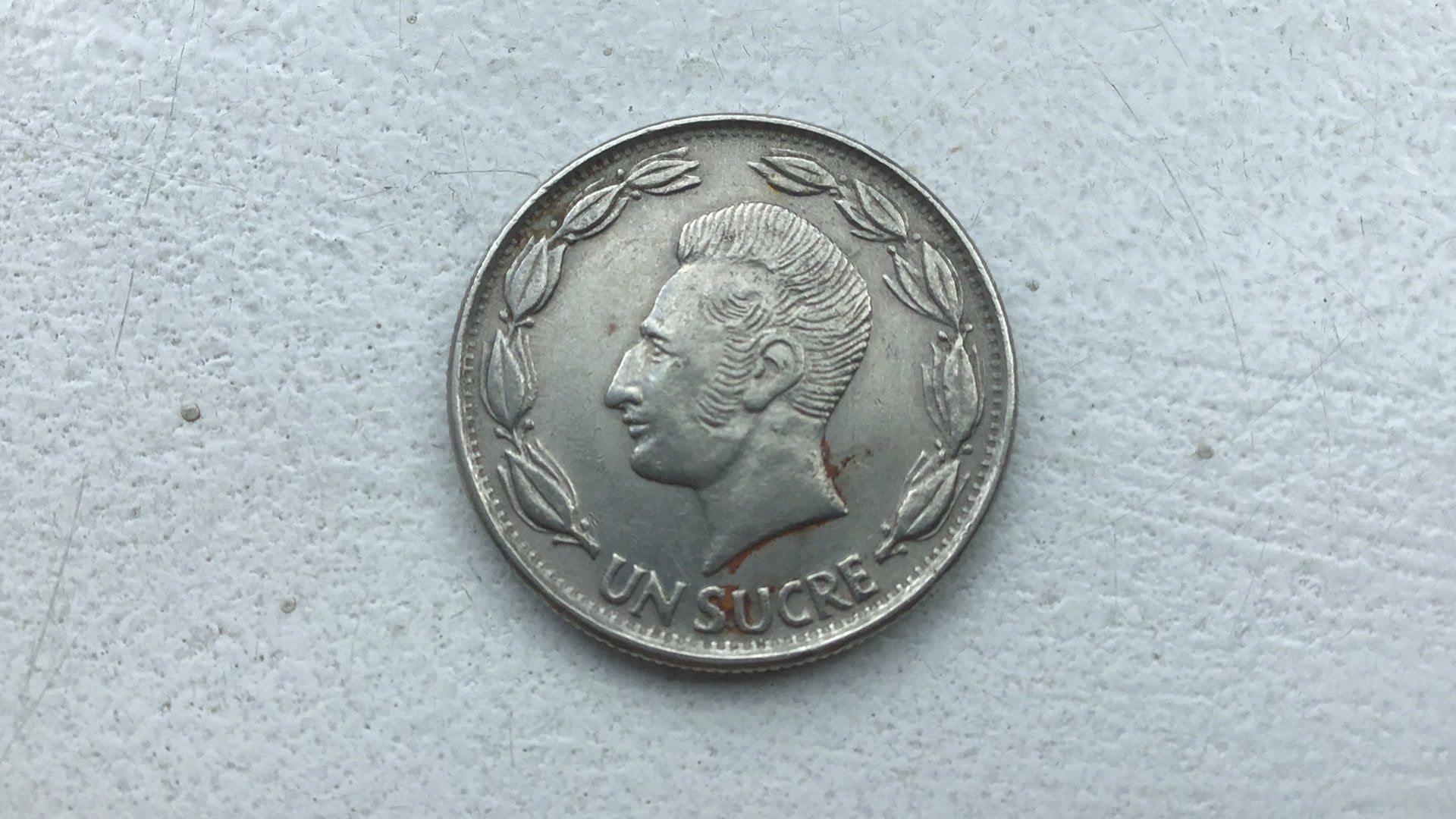 Ecuador 1 sucre 1979., Ophalen of Verzenden