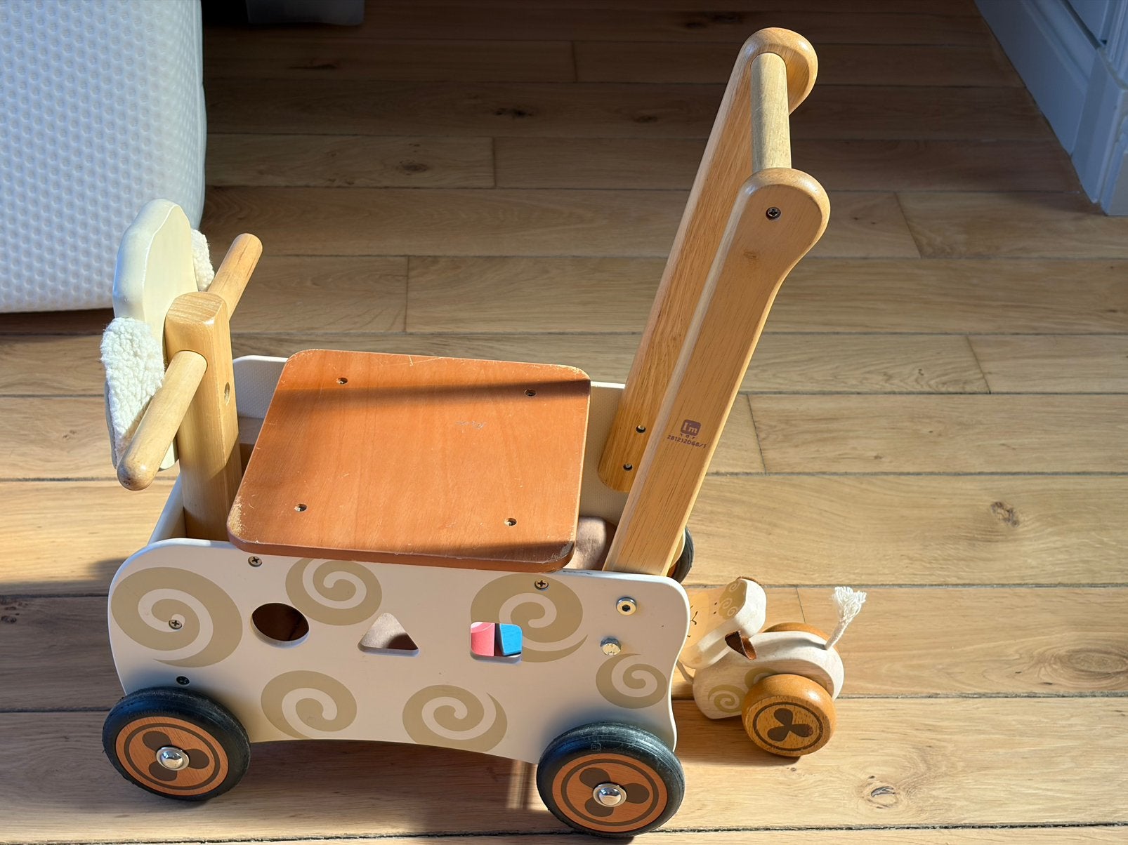 Loopwagen Schaap “I'm Toy” wooden walker, Ophalen, Gebruikt