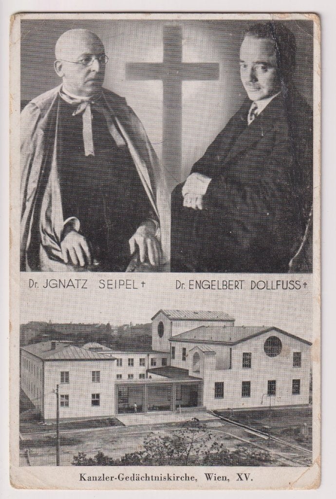 Oostenrijkse Kanseliers: Seipel & Dollfuss - Kanzler-Gedächt, Verzenden, 1920 tot 1940, Ongelopen, Oostenrijk