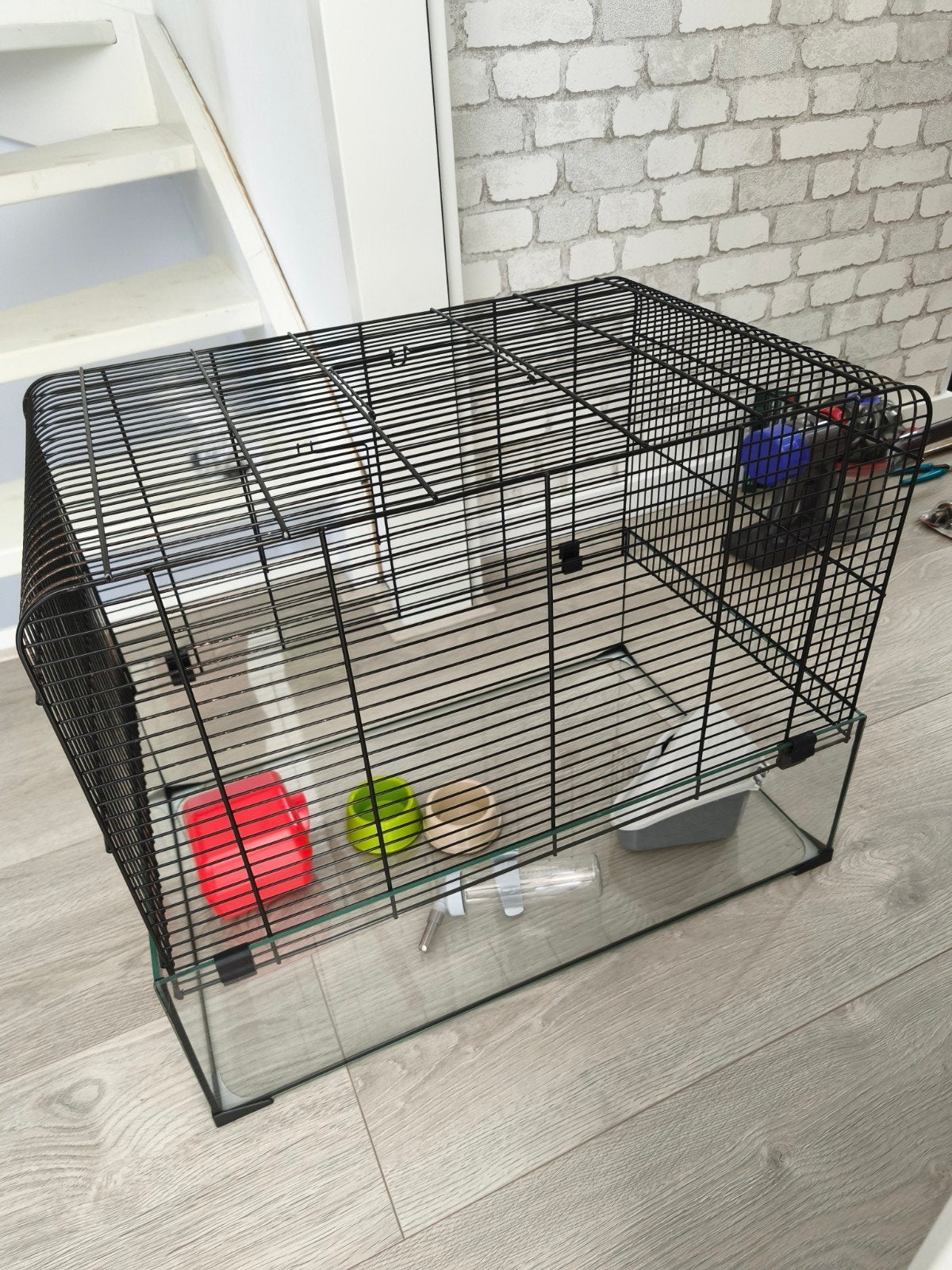 Gebruikte kooi in goede staat, Kooi, Hamster, 75 tot 110 cm, Ophalen