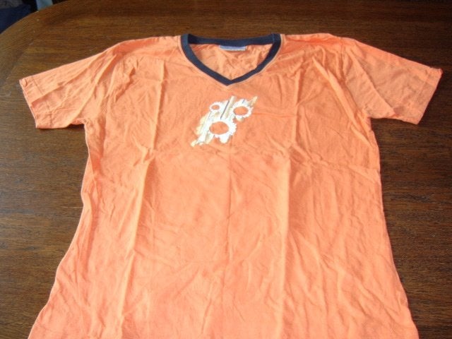Leuk oranje t-shirt giani feroti., Maat 46/48 (XL) of groter, Nieuw, Oranje, Ophalen of Verzenden