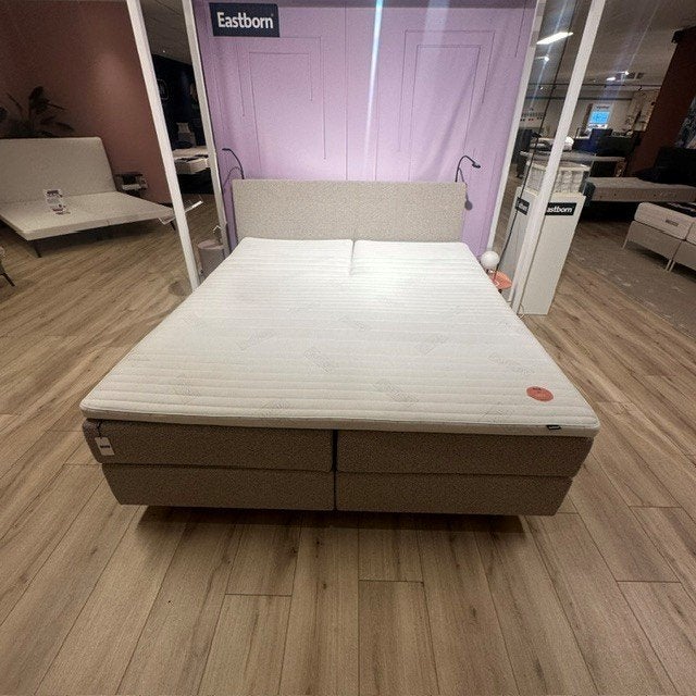 Eastborn Boxspring Oblique Verstelbaar - 180x210cm, Verstelbaar, Ophalen of Verzenden, 180 cm, 210 cm