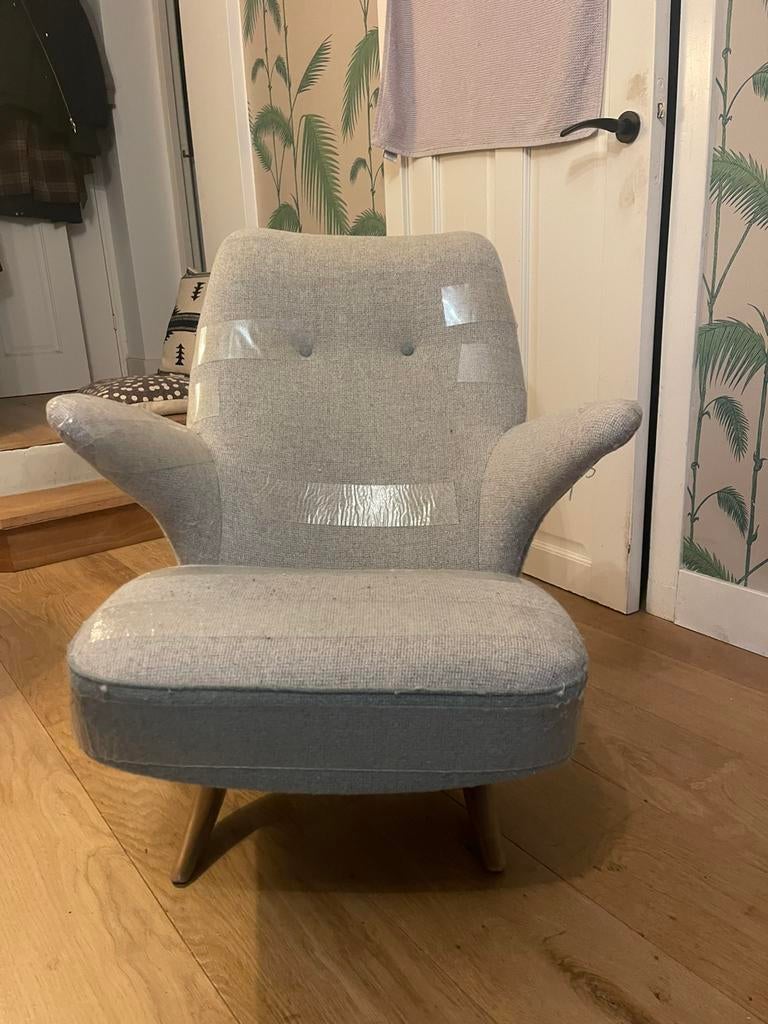 Pinguiin artifort Theo Ruth opknapper, Design klassieker, Gebruikt, 75 tot 100 cm, Ophalen of Verzenden