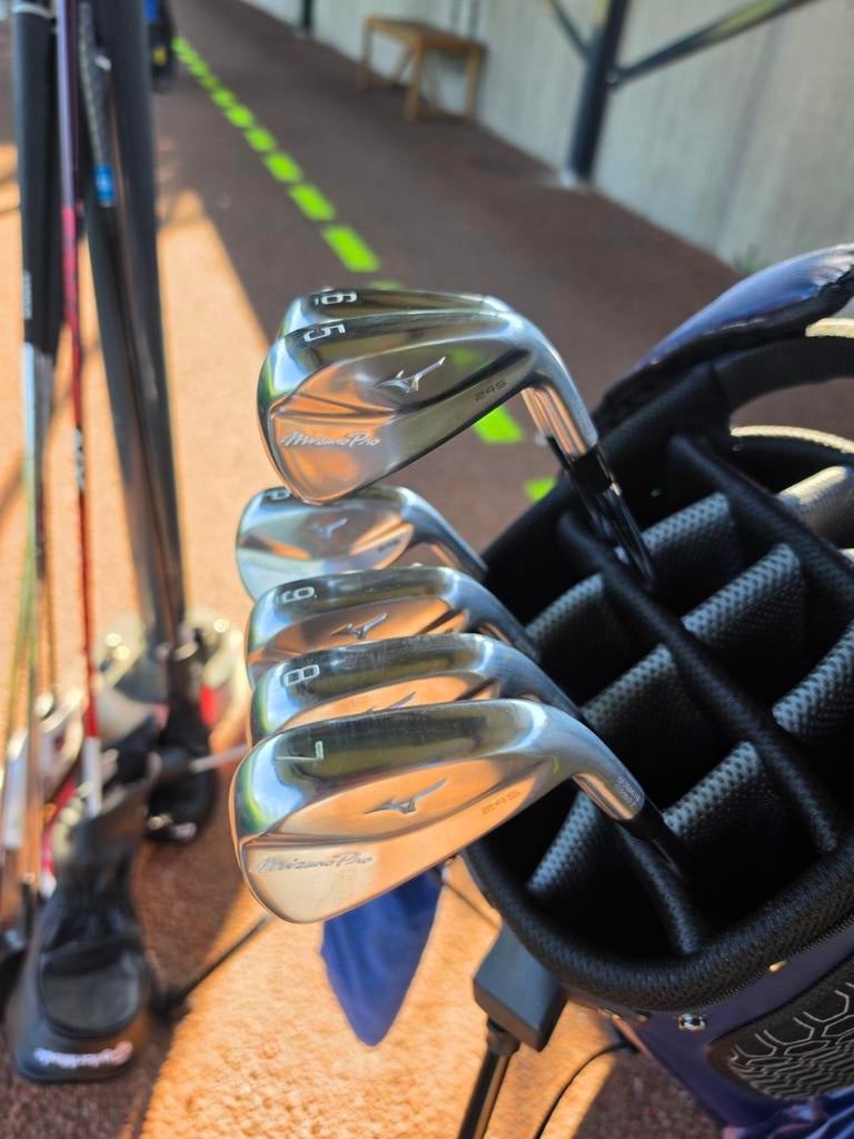 Mizuno Pro 245 (5-PW) Dynamic Gold Mid 100, Sport en Fitness, Golf, Ophalen of Verzenden, Zo goed als nieuw, Set, Mizuno