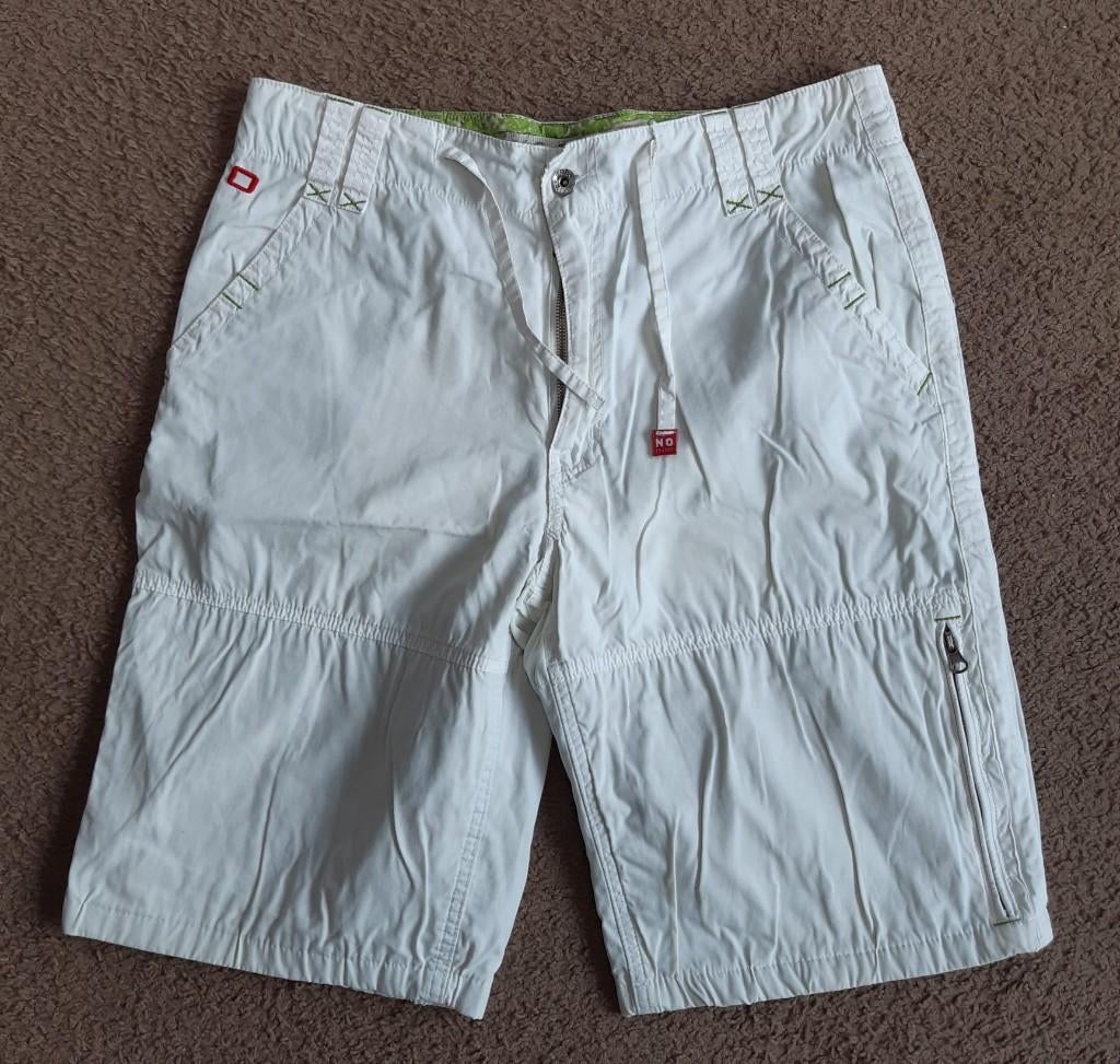 witte korte herenbroek van No Excess maat L, Kleding | Heren, Maat 52/54 (L), Wit, Ophalen of Verzenden, Zo goed als nieuw