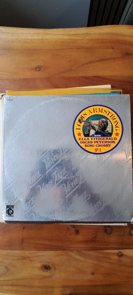 LP: Louis Armstrong, Ella Fitzgerald, etc, Complilatie, Ophalen of Verzenden, Gebruikt, 12 inch