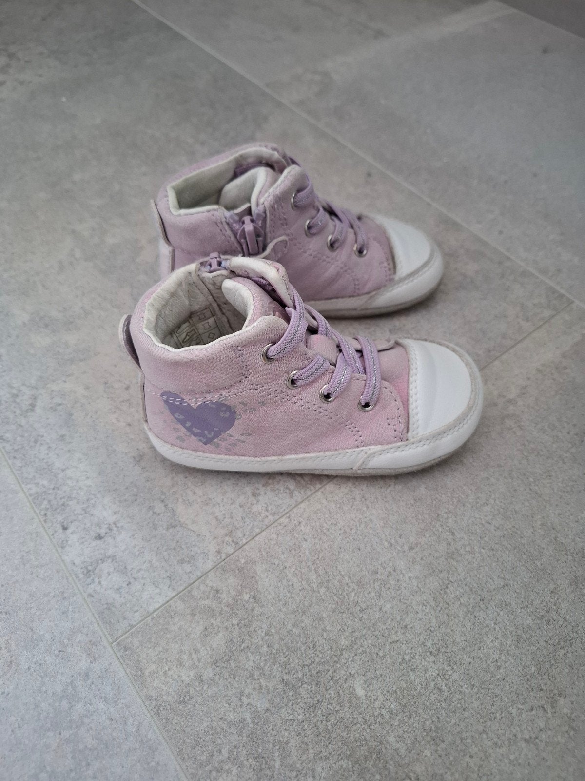 groot leren babyschoentjes maat 21, Schoentjes, Groot, Meisje, Ophalen of Verzenden