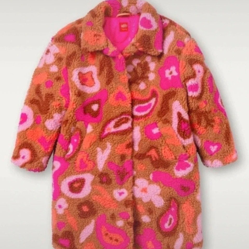 Oilily teddy coat maat 92 - Super netjes, Ophalen of Verzenden, Zo goed als nieuw, Meisje, Jas