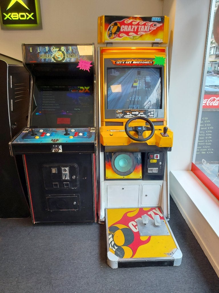 Crazy Taxi Arcadekast, Ophalen of Verzenden, Gebruikt