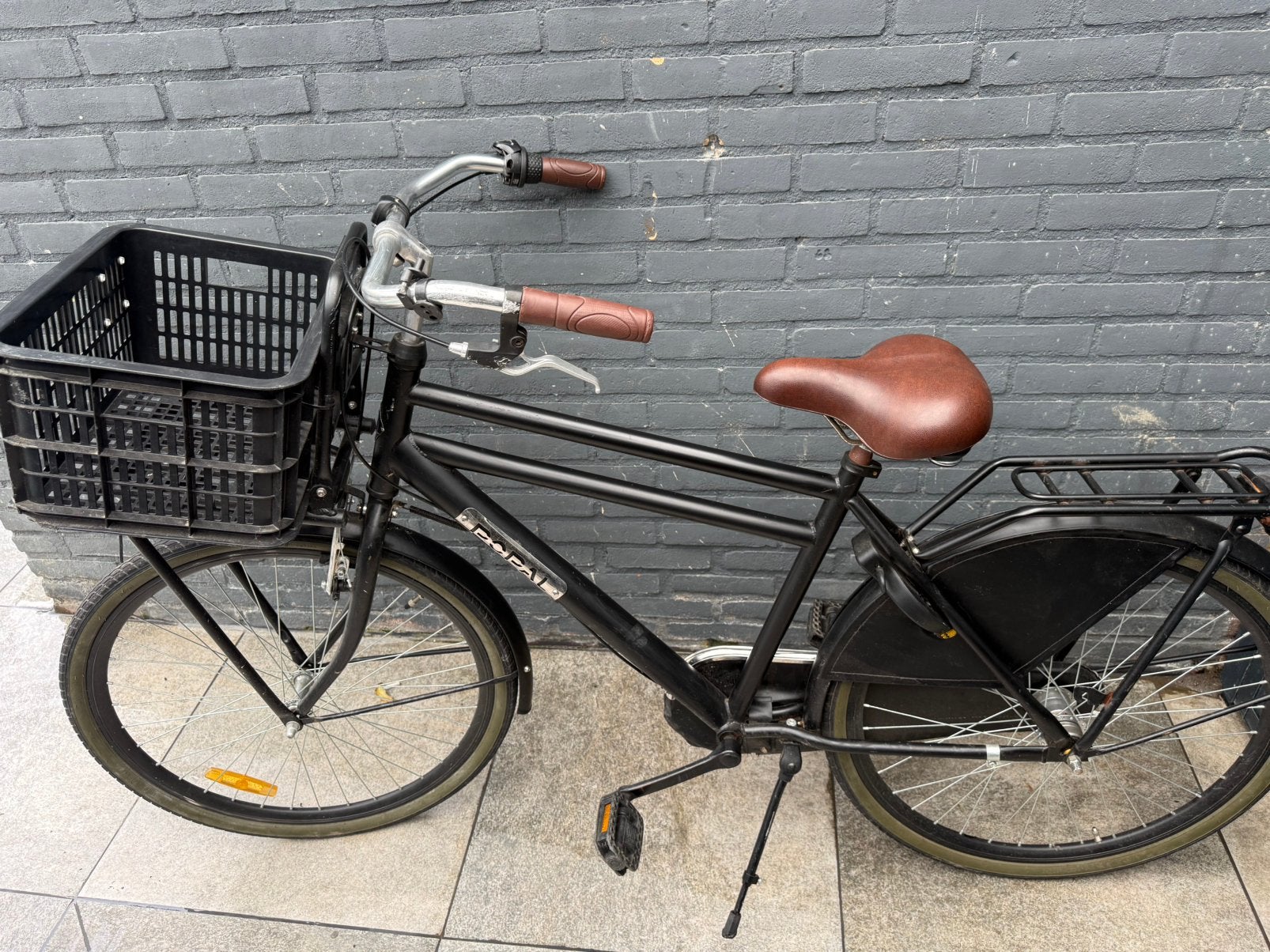 Jongens fiets Popal Daily Dutch basic 26inch, Ophalen, Zo goed als nieuw, 26 inch of meer, Versnellingen