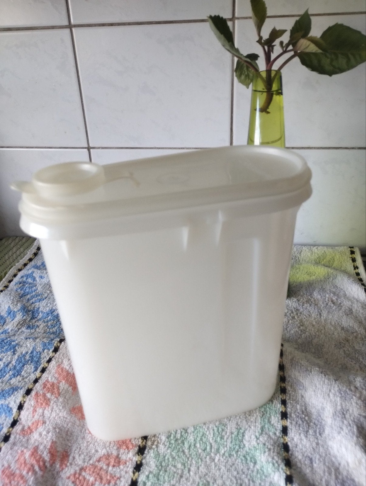 Tupperware bewaar of sap kan., Ophalen of Verzenden, Gebruikt, Bewaardoos
