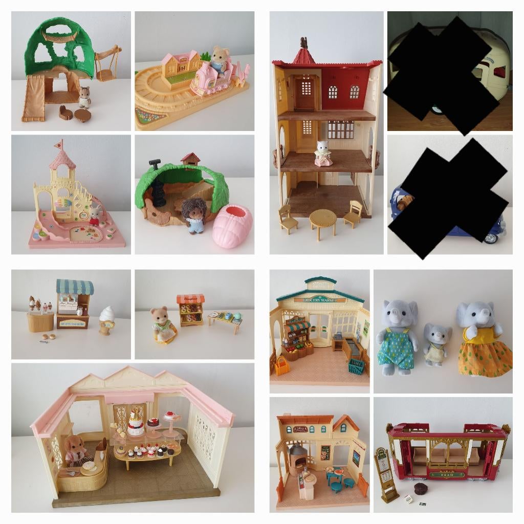 Sylvanian families, Ophalen, Gebruikt, Poppenhuis