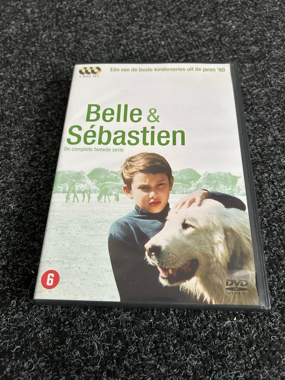 Belle & Sebastien op dvd 1965, Cd's en Dvd's, Alle leeftijden, Ophalen of Verzenden, Gebruikt, Actie en Avontuur