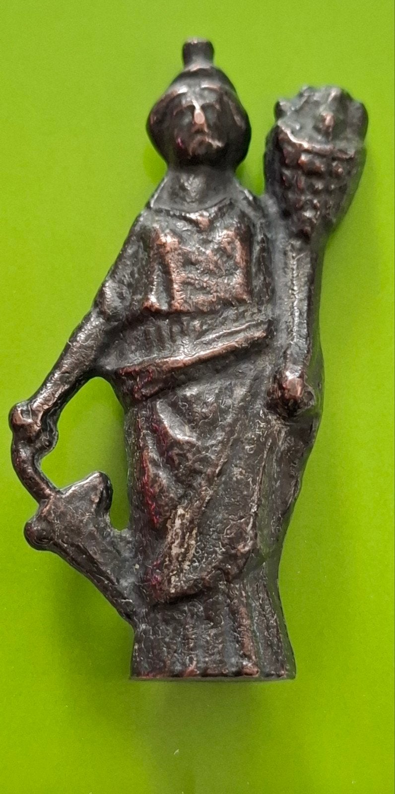 Bronzen Isis-Fortuna beeld., Ophalen of Verzenden