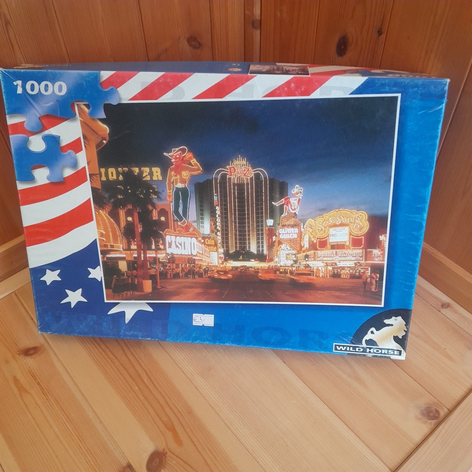 Puzzel 1000 stukjes Las Vegas Wild Horse, Ophalen of Verzenden, Gebruikt