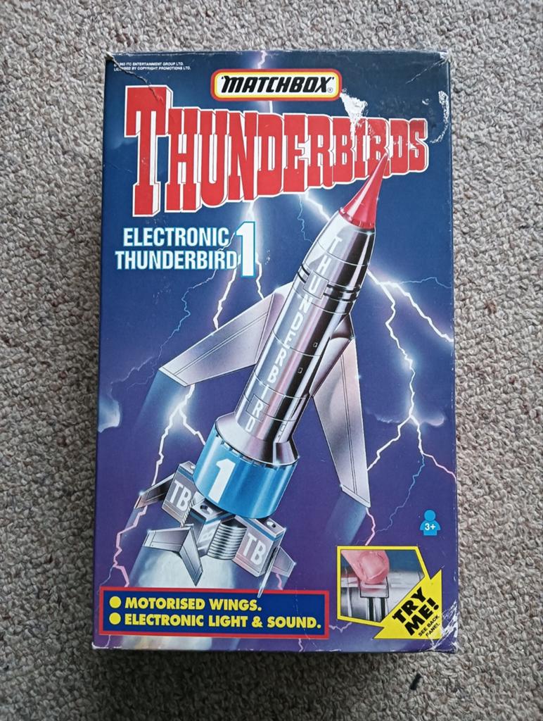 Thunderbirds electronic Thunderbird 1, Ophalen