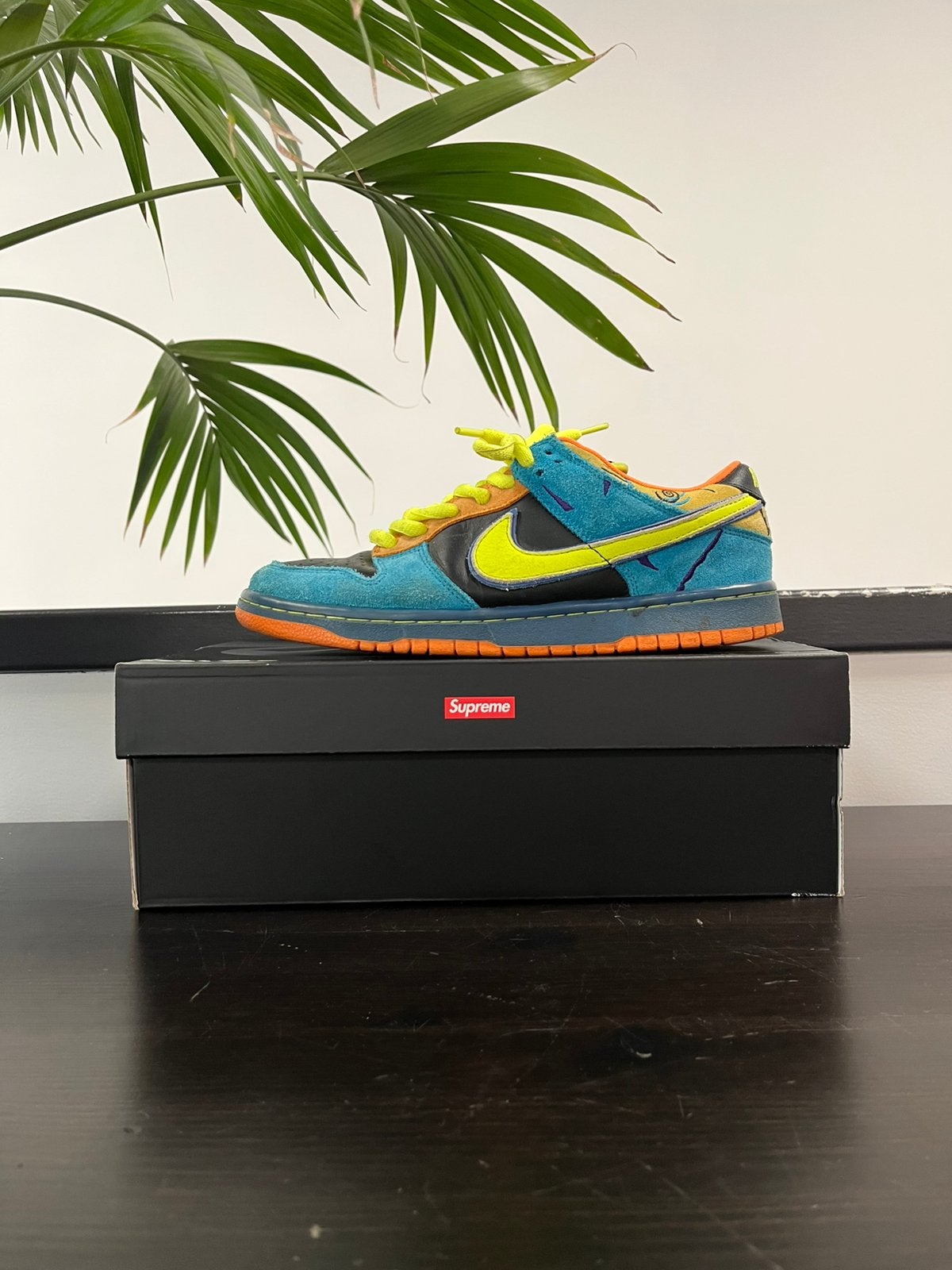 Nike SB Dunk Low Skate Or Die, Overige kleuren, Ophalen of Verzenden, Sneakers of Gympen, Zo goed als nieuw