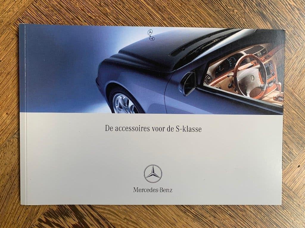 Accessoiresbrochure Mercedes-Benz S-klasse W220 2000 NL, Nieuw, Mercedes-Benz, Mercedes, Ophalen of Verzenden