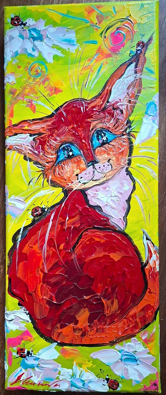 schilderijtje van Tatyana Murova, Antiek en Kunst, Ophalen