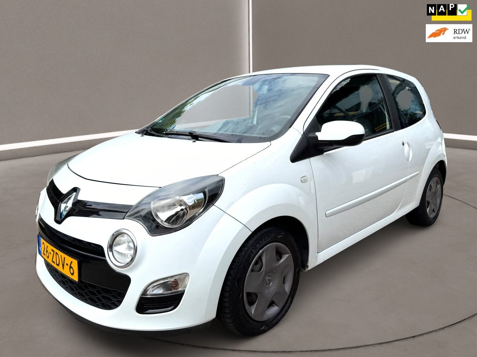 Renault Twingo 1.2 16V Dynamique 75 Pk Airco 150 dkm 1e Eig., Voorwielaandrijving, Gebruikt, 4 cilinders, 4 stoelen