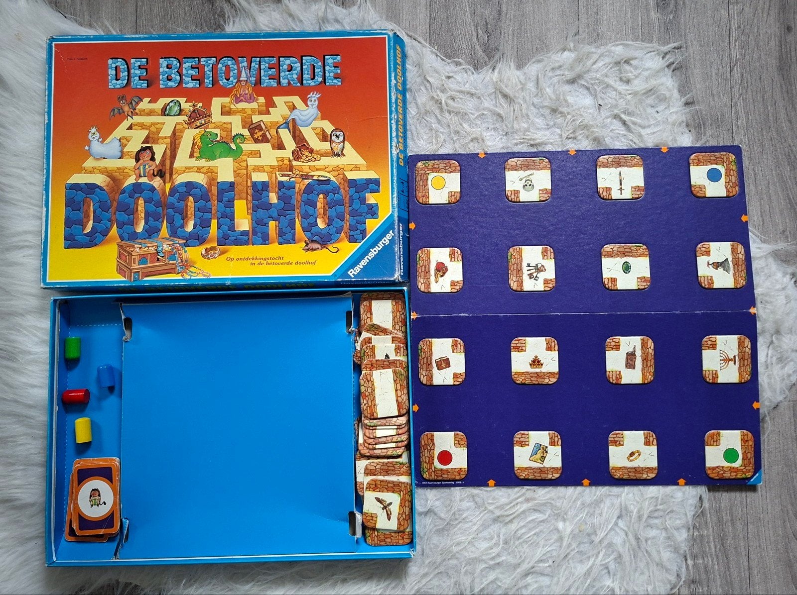 Doolhof spel compleet, Ophalen of Verzenden, Zo goed als nieuw