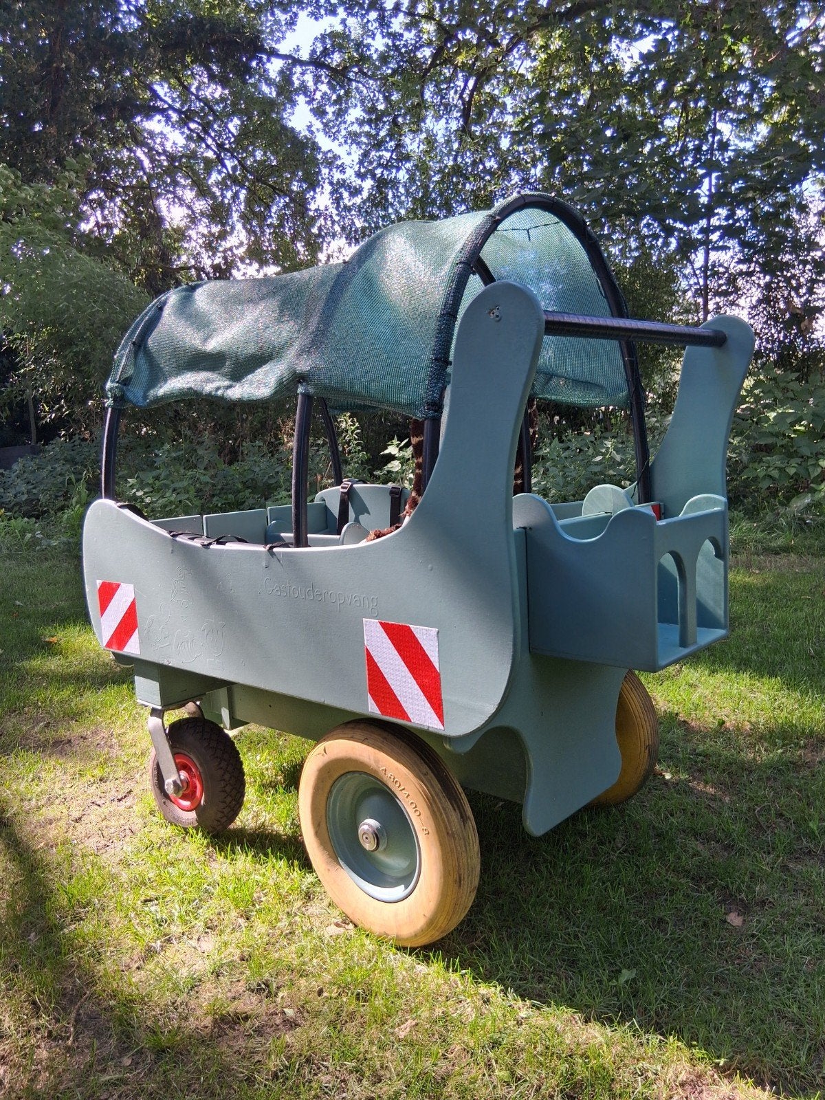 Bolderwagen Bolderland zgan, max. 6 kindjes, compleet, Ophalen of Verzenden, Zo goed als nieuw