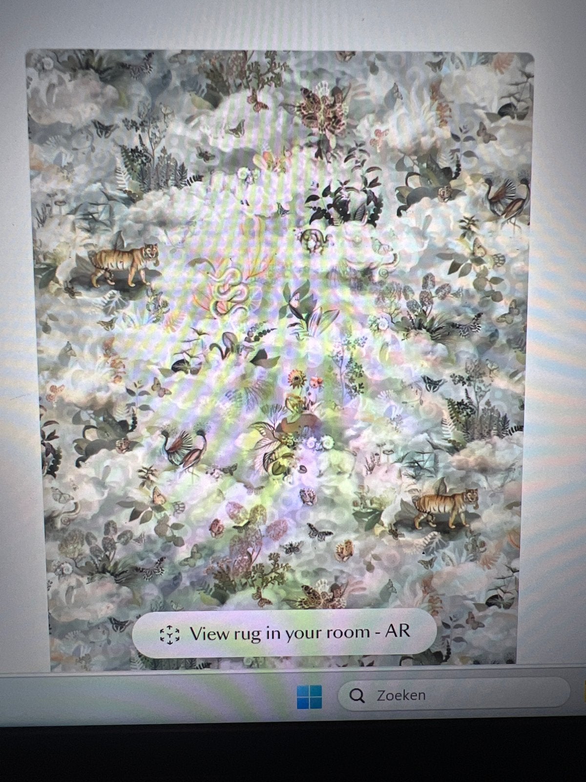 Memento Moooi Medley Vloerkleed - Wol, 200x300 cm, Ophalen, Zo goed als nieuw, 200 cm of meer, Grijs