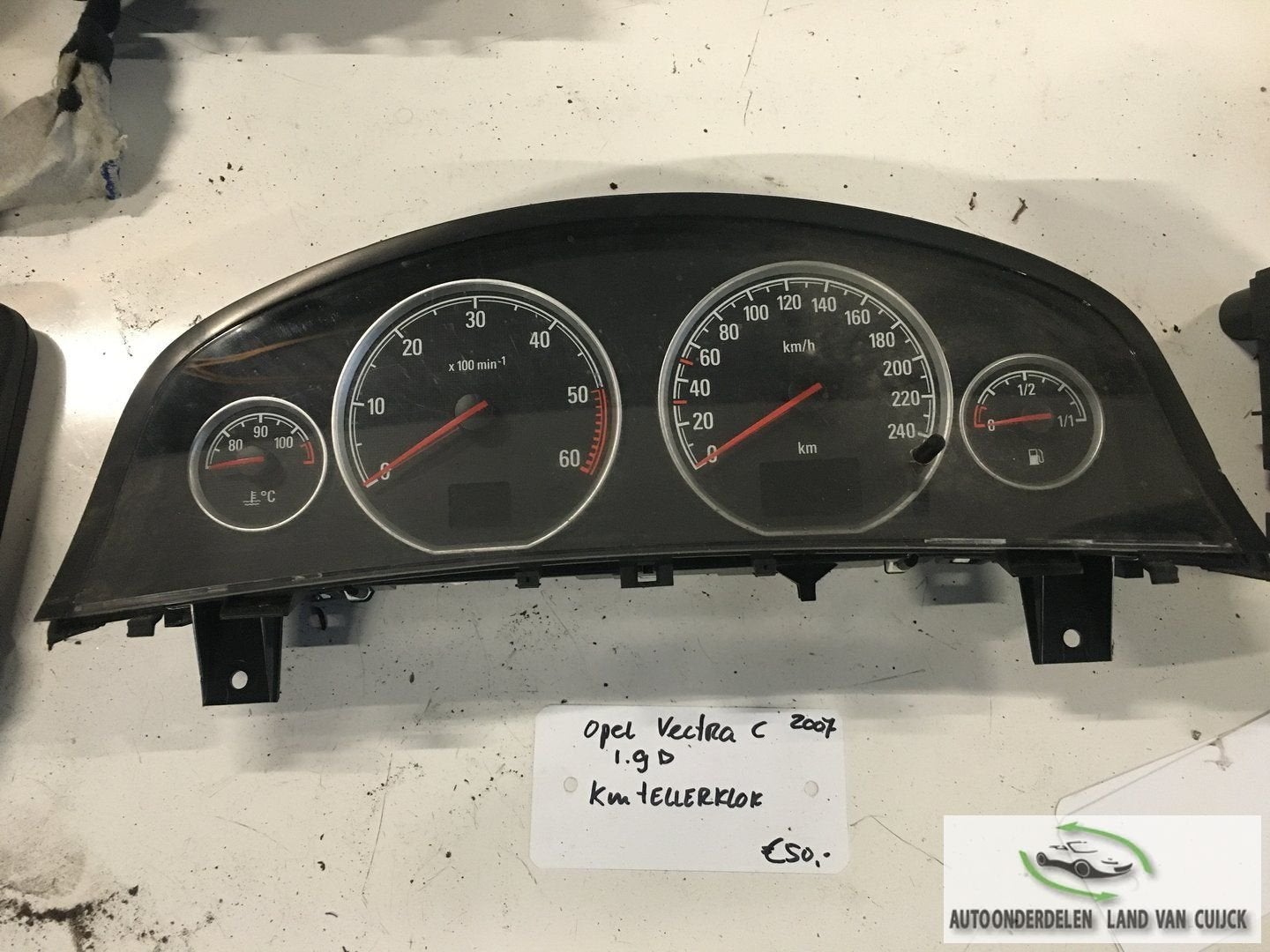 Opel Vectra C Stationwagen 2007 1.9 dcti  Km Tellerklok, Gebruikt, -, -, Ophalen of Verzenden