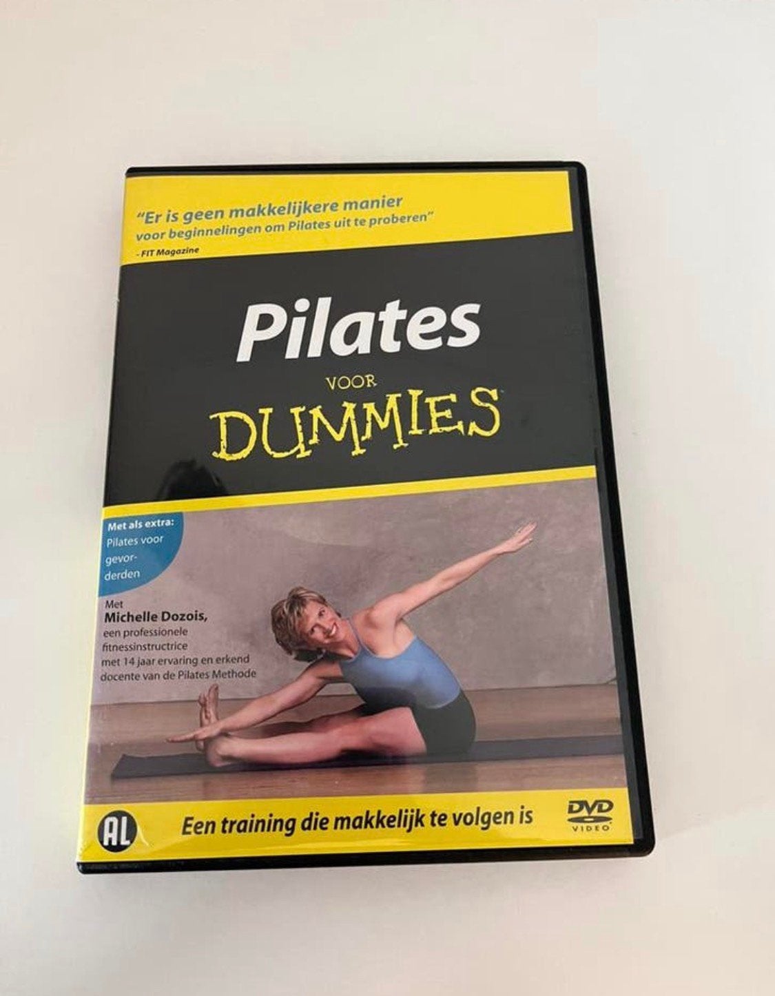 Pilates voor Dummies DVD – beginners workout, Cd's en Dvd's, Dvd's | Sport en Fitness, Alle leeftijden, Ophalen, Zo goed als nieuw
