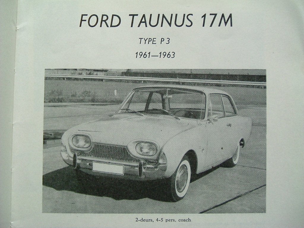 Vraagbaak voor uw Ford Taunus 17M., Auto diversen, Handleidingen en Instructieboekjes, Ophalen of Verzenden