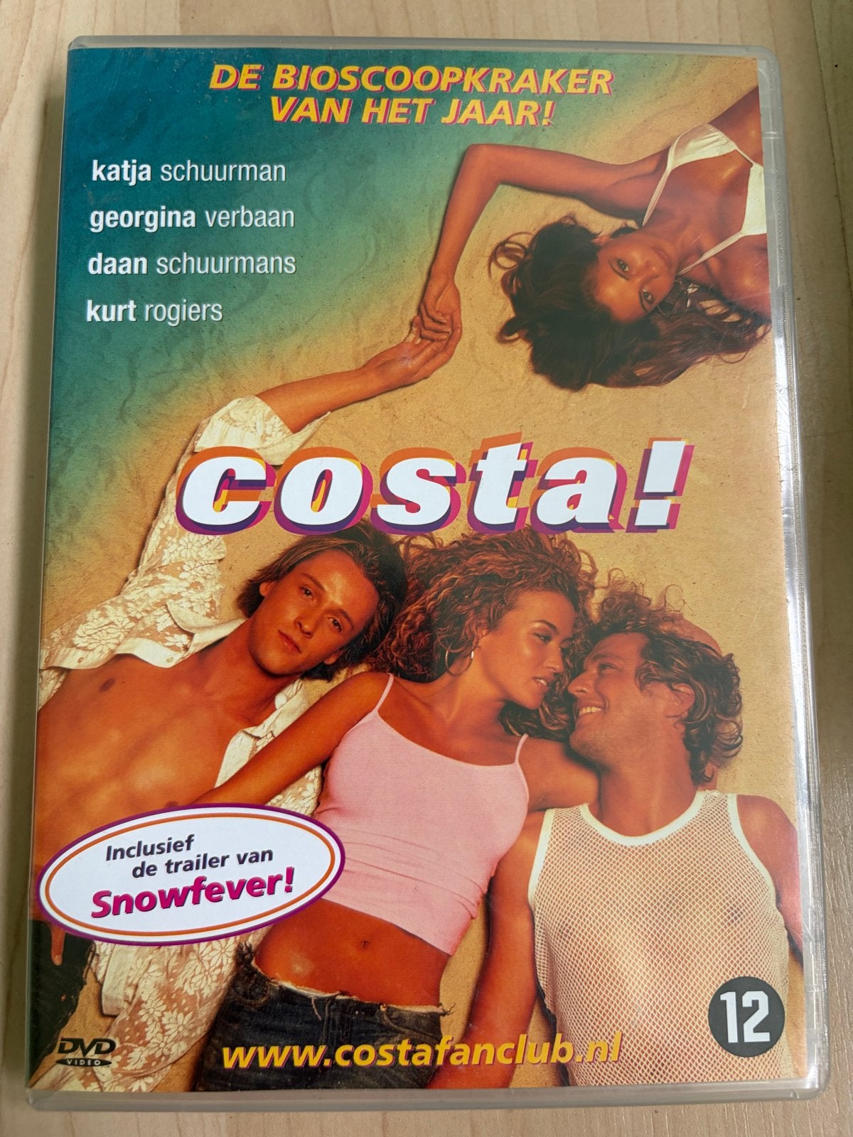 Costa! DVD - De Bioscoopkraker van het Jaar!, Gebruikt, Romantische komedie, Engels, Vanaf 12 jaar