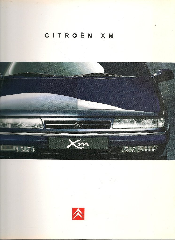 Duitse folder Citroën XM, juli 1995 (groot formaat), Ophalen of Verzenden, Nieuw, Citroën