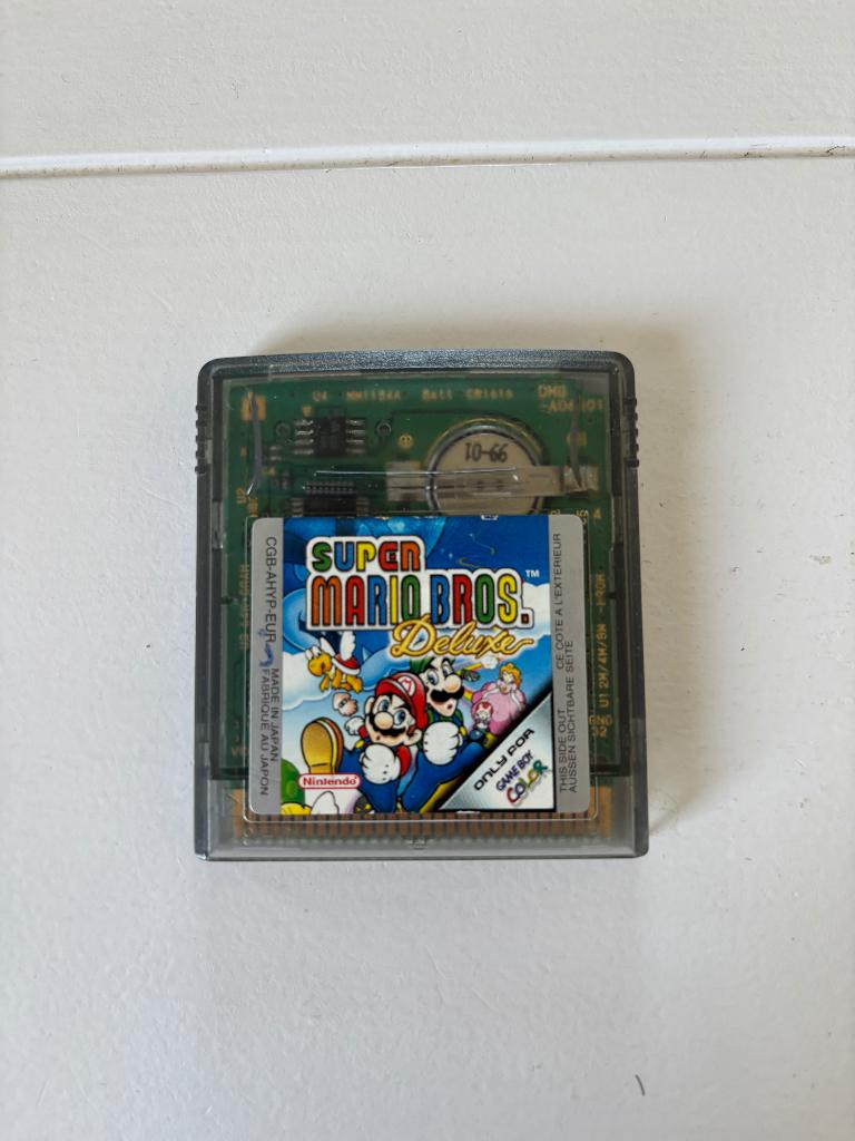 Super Mario Bros - Deluxe - GBC Game, Spelcomputers en Games, Games | Nintendo Game Boy, Avontuur en Actie, Ophalen of Verzenden