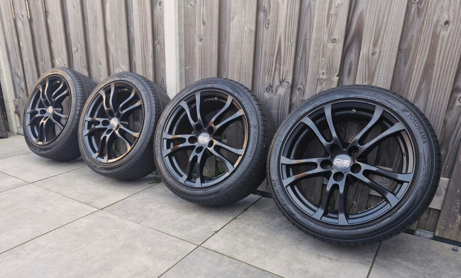❗️Velgen 17 inch 5x114.3 met banden Gebruikt, Ophalen, Velg(en), 17 inch, Zomerbanden