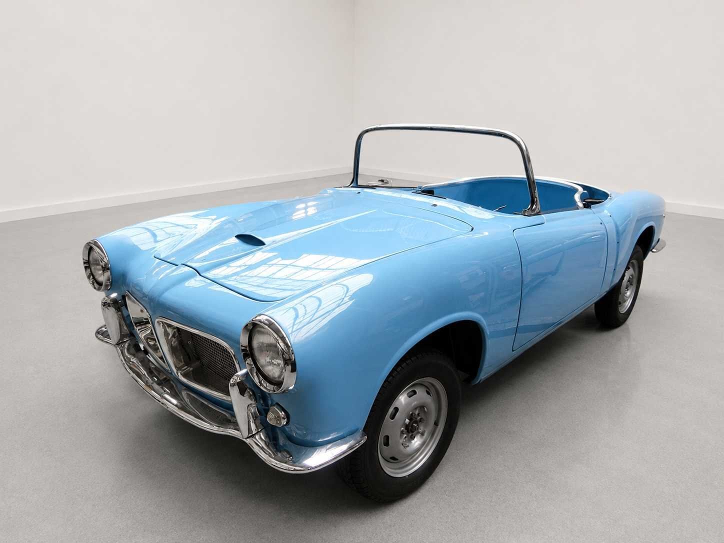 1956 Fiat 1200 TV Spider | Italian Classic Roadster, Auto's, Oldtimers, Overige carrosserieën, Bedrijf, Handgeschakeld, Te koop